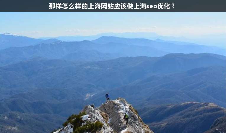 那樣怎么樣的上海網(wǎng)站應(yīng)該做上海seo優(yōu)化？