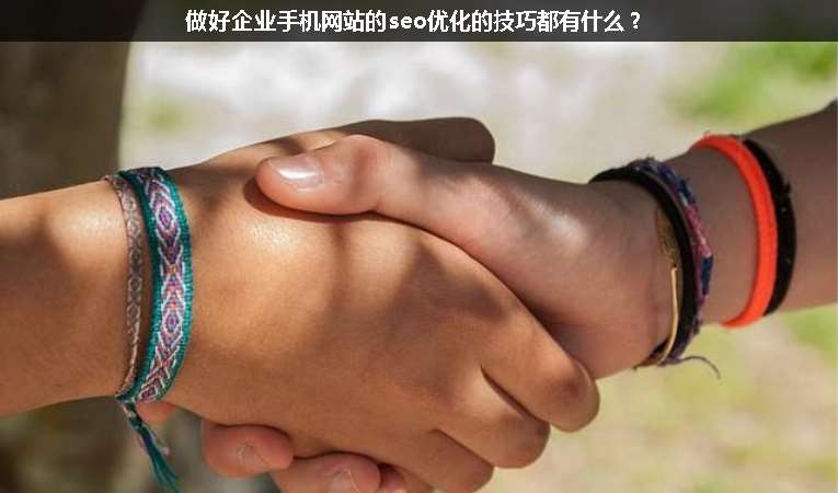 做好企業(yè)手機網(wǎng)站的seo優(yōu)化的技巧都有什么？
